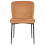 Beliani Set of 2 Dining Chairs ADA Fabric Orange 5