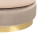 Beliani Pouffe LOUIN Velvet Beige 7