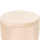 Beliani Storage Pouffe SILAS Velvet Light Beige 6
