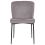 Beliani Set of 2 Dining Chairs ADA Fabric Dark Grey 5