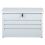 Beliani Storage Box CEBROSA 100 cm 62 cm Metal Light Grey 6