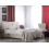 Beliani Bed Fabric BELFORT 140 x 200 cm (EU Double) Light Beige 2