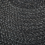 Beliani Pouffe TIFELT Jute Black 5