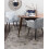 Beliani Set of 2 Dining Chairs JASMIN Velvet Light Grey 5