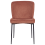 Beliani Set of 2 Dining Chairs ADA Fabric Brown 5