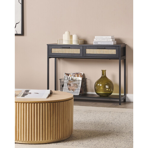 Beliani Console Table OPOCO Black 1
