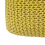 Beliani Pouffe CONRAD Cotton Yellow 5