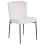 Beliani Set of 2 Dining Chairs ADA Fabric Off-White 8