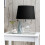 Beliani Table Lamp OSUM Glass Black 2