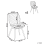 Beliani Set of 2 Dining Chairs LISLE Fabric Grey 3