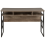Beliani Home Office Desk FORRES 120 cm 60 cm Brown/ Black 2