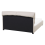 Beliani Bed Fabric BELFORT 140 x 200 cm (EU Double) Light Beige 8