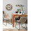 Beliani Set of 2 Dining Chairs BATAVIA Fabric Beige 2