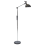 Beliani LED Floor Lamp ANDROMEDA with Dimmer Metal Silver 6