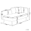 Beliani Right-Hand Chaise Longue CHEVANNES Boucle Dark Green 3