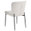 Beliani Set of 2 Dining Chairs ADA Fabric Off-White 2