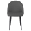 Beliani Set of 2 Dining Chairs VISALIA Velvet Grey 6