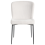 Beliani Set of 2 Dining Chairs ADA Fabric Off-White 9