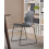 Beliani Set of 4 Conference Chairs PANORA Dark Grey 2