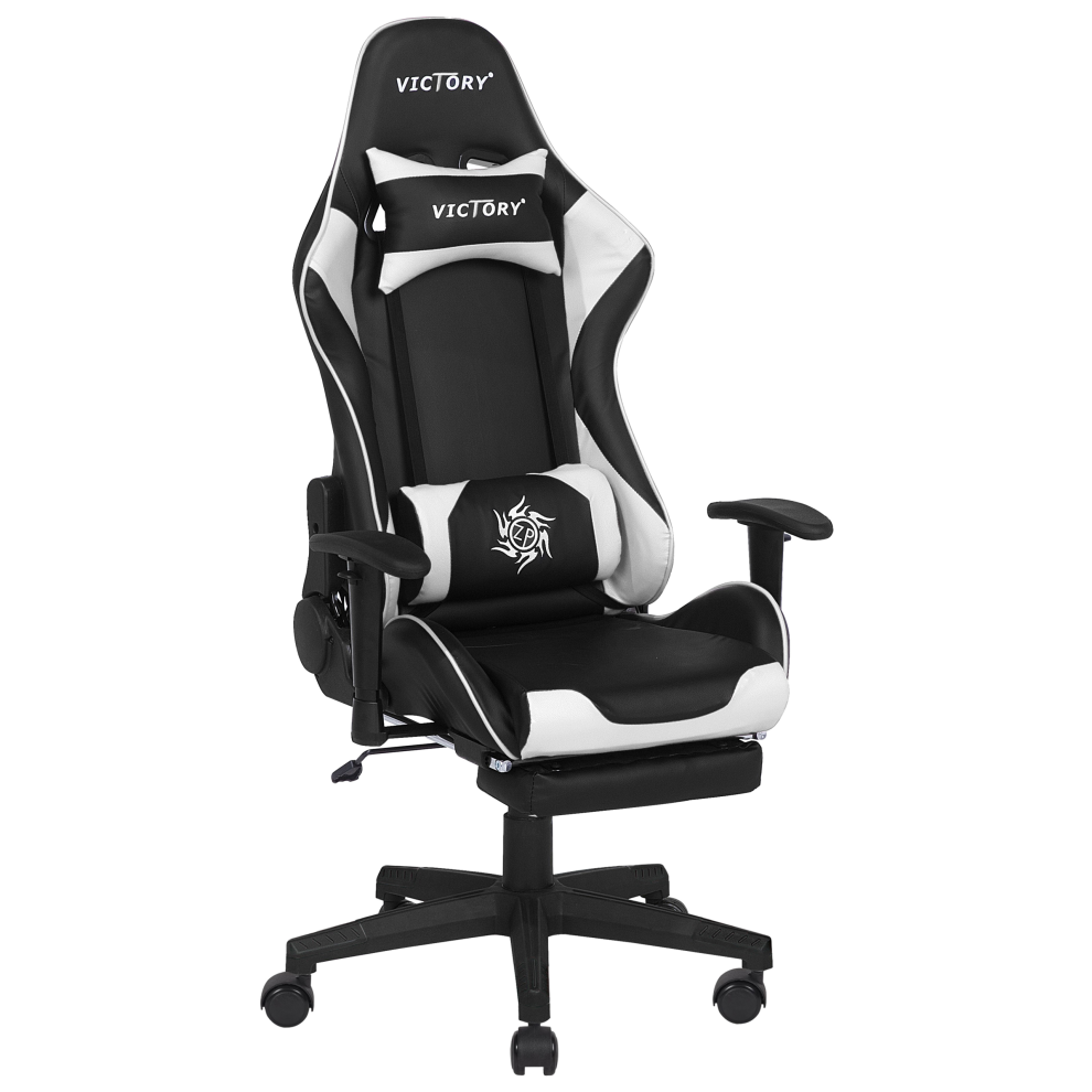 Gaming Chair VICTORY Faux Leather White