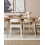 Beliani Set of 2 Dining Chairs SOMERS Beige 2