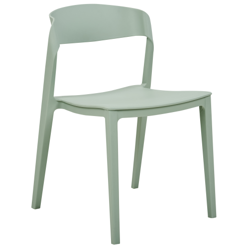 Beliani Set of 2 Dining Chairs SOMERS Mint Green 1