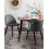 Beliani Set of 2 Dining Chairs VISALIA Velvet Grey 2