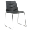 Beliani Set of 4 Dining Chairs HARTLEY Dark Grey 4
