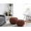 Beliani Pouffe CONRAD Cotton Copper 3