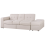 Beliani Sofa Bed 3 Seater FALSTER with Storage Fabric Beige 2