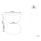 Beliani Side Table CAORIA 40 cm 40 cm Terrazzo Effect Off-White 3