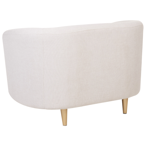 Beliani Armchair LOEN Fabric Light Beige 2