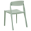 Beliani Set of 2 Dining Chairs SOMERS Mint Green 4