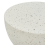 Beliani Side Table CAORIA 40 cm 40 cm Terrazzo Effect Off-White 6