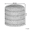 Beliani Pouffe GUNTUR Wool Black/ White 5