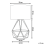 Beliani Table Lamp MARONI Metal Black 3