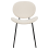 Beliani Set of 2 Dining Chairs LUANA Boucle White 6