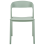 Beliani Set of 2 Dining Chairs SOMERS Mint Green 3