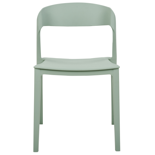 Beliani Set of 2 Dining Chairs SOMERS Mint Green 2