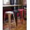 Beliani Set of 2 Bar Stools CABRILLO Metal Black 2