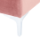Beliani Ottoman EVJA Velvet Pink 6