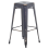 Beliani Set of 2 Bar Stools CABRILLO Metal Black 6