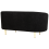 Beliani Sofa 2 Seater LOEN Boucle Black 6