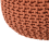 Beliani Pouffe CONRAD Cotton Copper 5