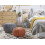 Beliani Pouffe CONRAD Cotton Copper 2