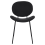 Beliani Set of 2 Dining Chairs LUANA Boucle Black 6