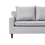 Beliani Corner Sofa 3 Seater ELVENES Fabric Light Grey Left Hand 10