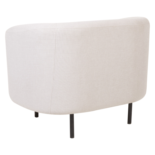 Beliani Armchair LOEN Fabric Light Beige 2