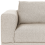 Beliani Sofa 3 Seater NIVALA Fabric Light Beige 6