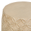Beliani Side Table ZOGNO 33 cm 33 cm Light Beige 4